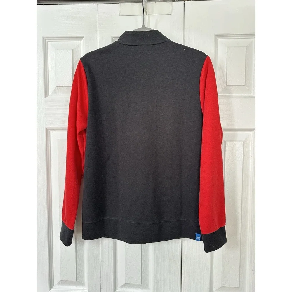 Chicago Bulls adidas Originals Trefoil Full Zip Retro Track Jacket - Men's M